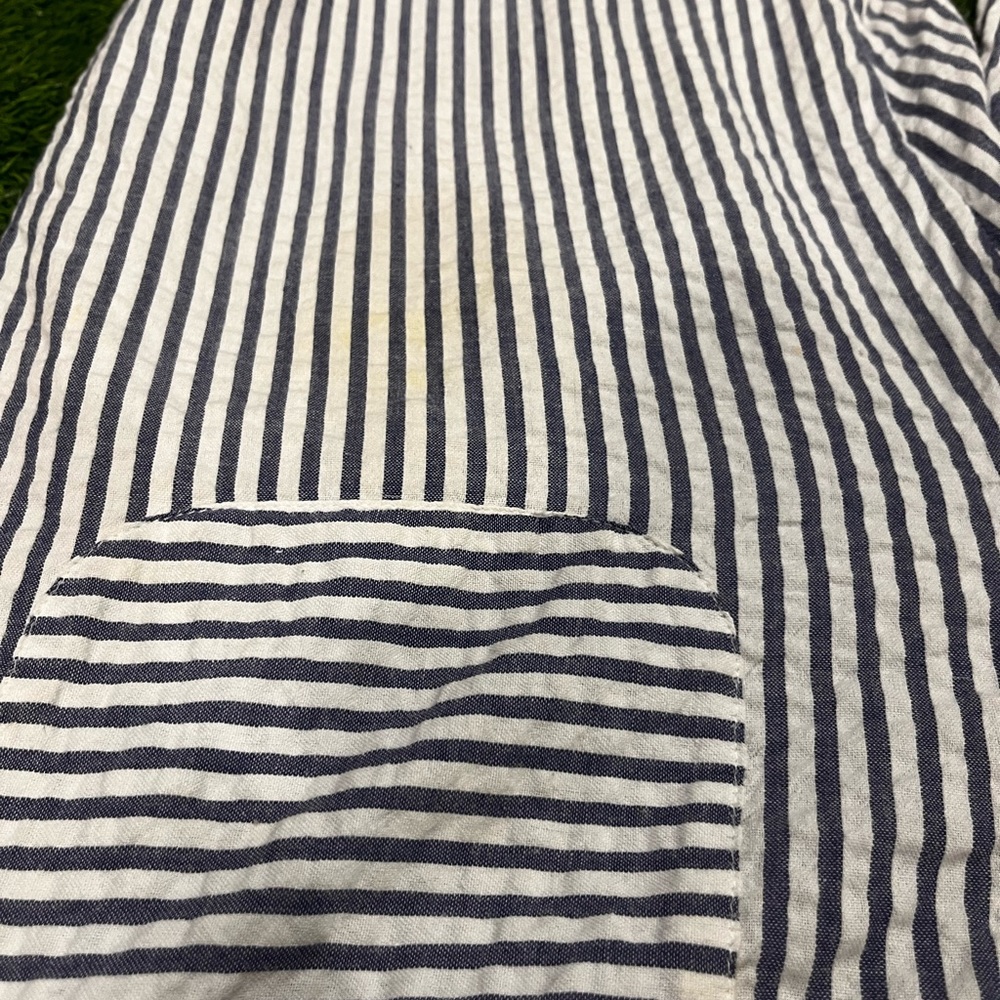 Urban Outfitters Monochrome Beach Striped Wide-Leg Pants Small - Picture 11 of 11